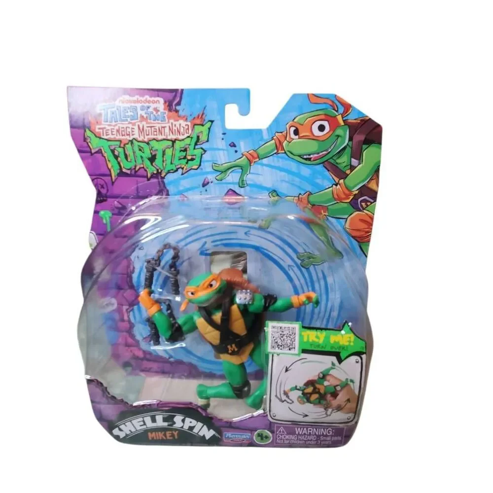 TMNT Tales Of The Teenage Mutant Ninja Turtles Shell Spin Raph, Leo, and Mikey P